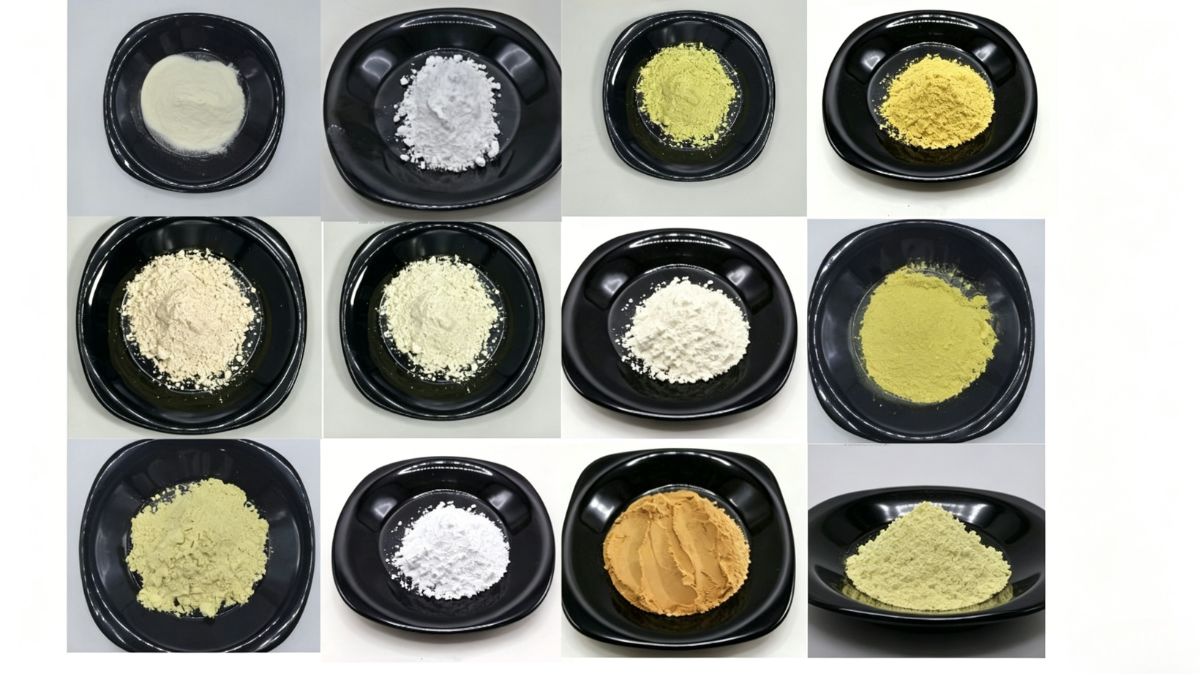12 kinds of high purity natural plant extracts powder in black plates, cosmetic pharmaceutical raw materials from ANIHERB